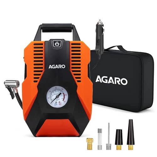 AGARO TI2147 150 PSI 8A 12V Tyre Inflator
