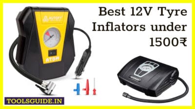 Best 12V Tyre Inflators in India under 1500rs