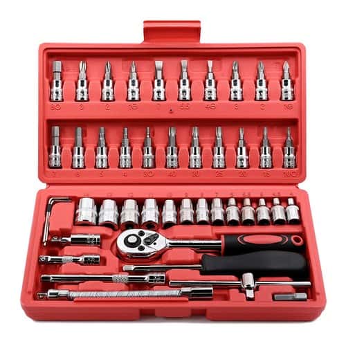 Egofine 1/4" 46pc Socket Set