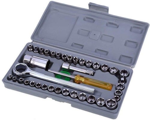 Generic 40pc Quater Inch Socket Set