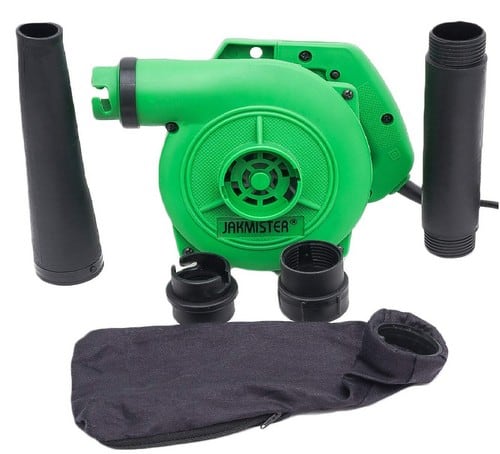 Jakmister 800W Blower + Dust Bag + Extension Pipe