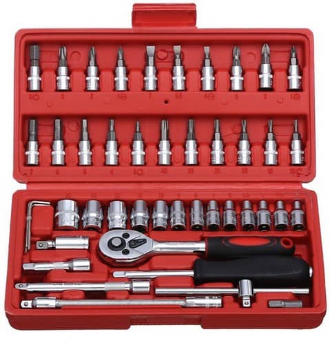 OKASTA 1/4" 46pc Socket Set