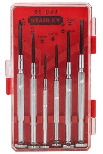 STANLEY 66-039 Precision Screwdriver Set