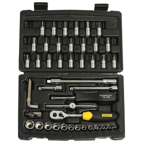 STANLEY STMT72794-8 1/4" 46pc Socket Set
