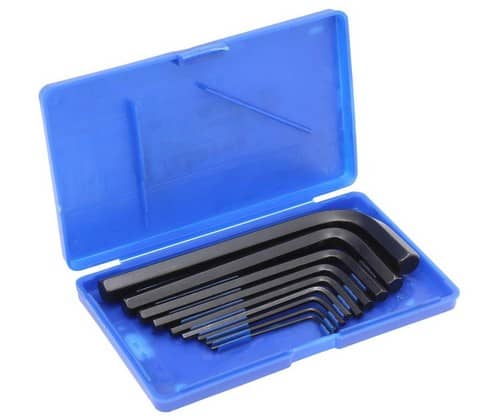 Suzec Johnson 9pc Metric Allen Key Set