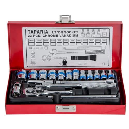 Taparia S1/4H 1/4" 23pc Socket Set