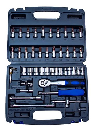 Tata Agrico 1/4" 46pc Socket Set