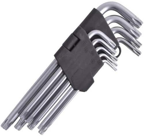 Tools Centre 9pc T10 -T50 Torx Key Set