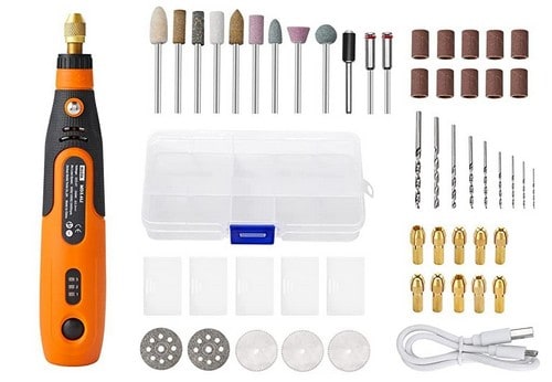 Verilux 3 Speed USB 45pc Die Grinder Kit